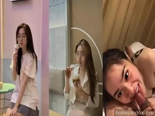 Biarkan Dinh Minh Huyen memakan es krimku